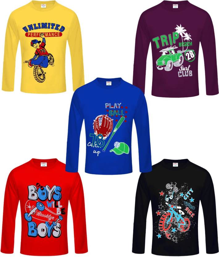 

SATPAL Boy Cotton Printed T-shirt - Multi
