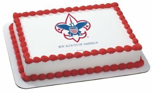 Buy Boy Scout Emblem Edible Cake Image Topper For 1 4 Sheet Cake