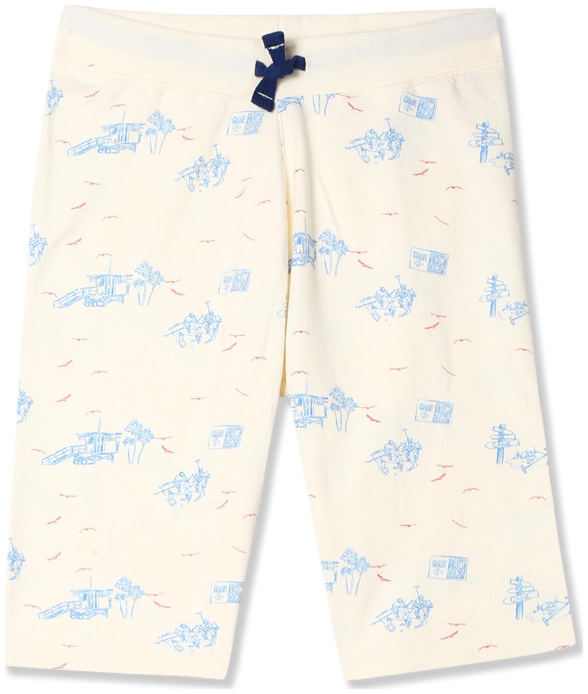 

Boys Drawstring Waist Knit Shorts