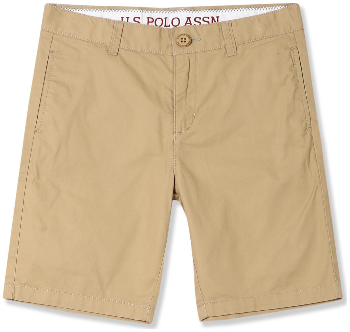 

Boys Flat Front Twill Shorts