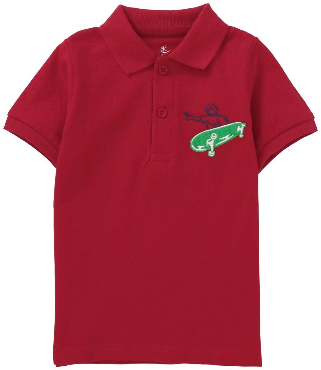 

KiddoPanti Boy Cotton blend Solid T-shirt - Red