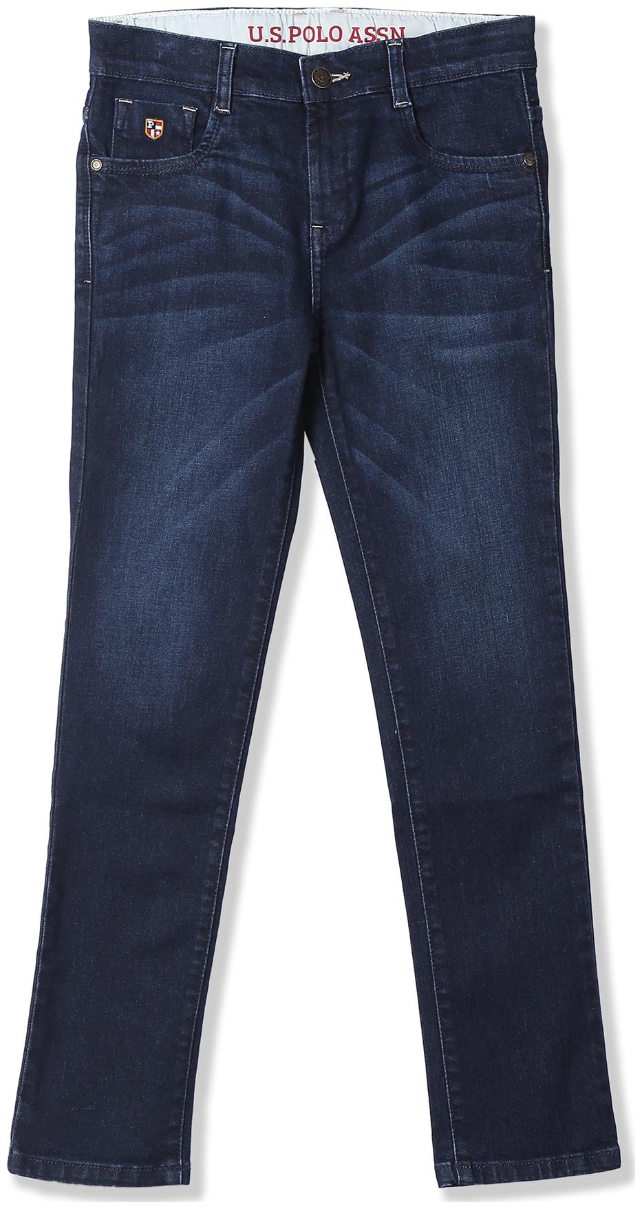 

Boys Skinny Fit Dark Wash Jeans
