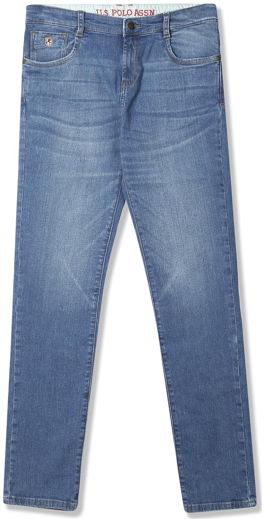 

Boys Slim Fit Stone Wash Jeans