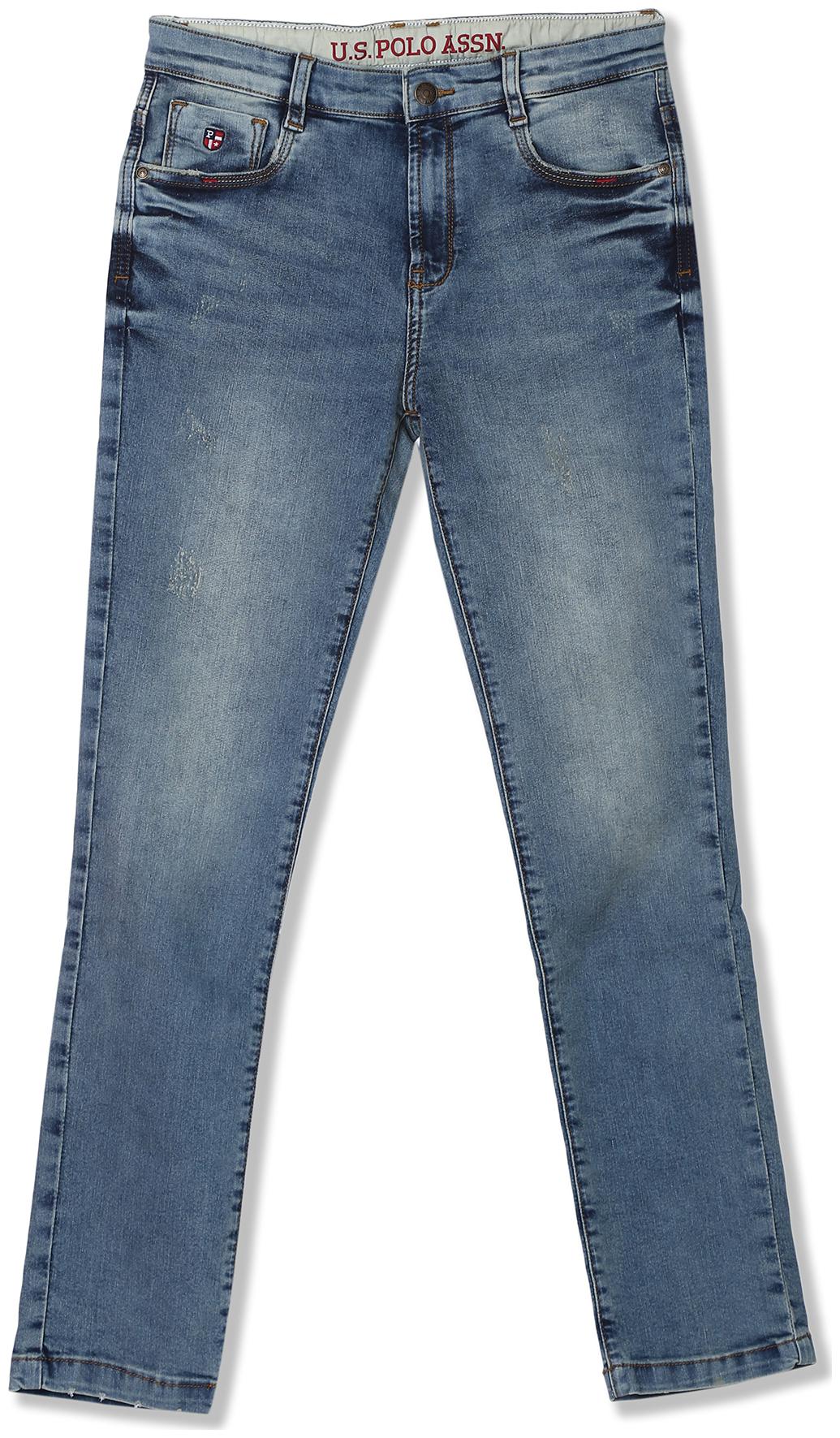 

Boys Slim Fit Distressed Jeans