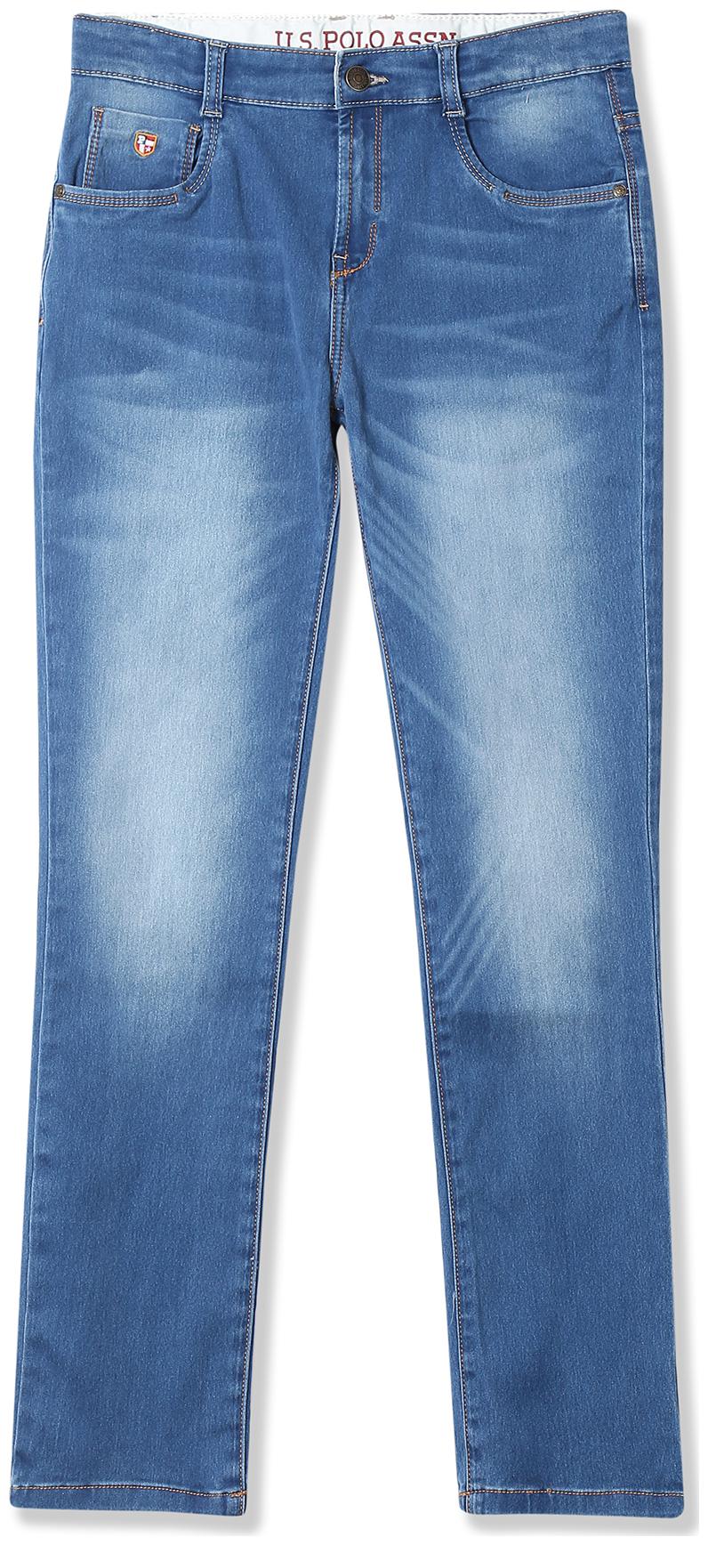 

Boys Slim Fit Stone Wash Jeans