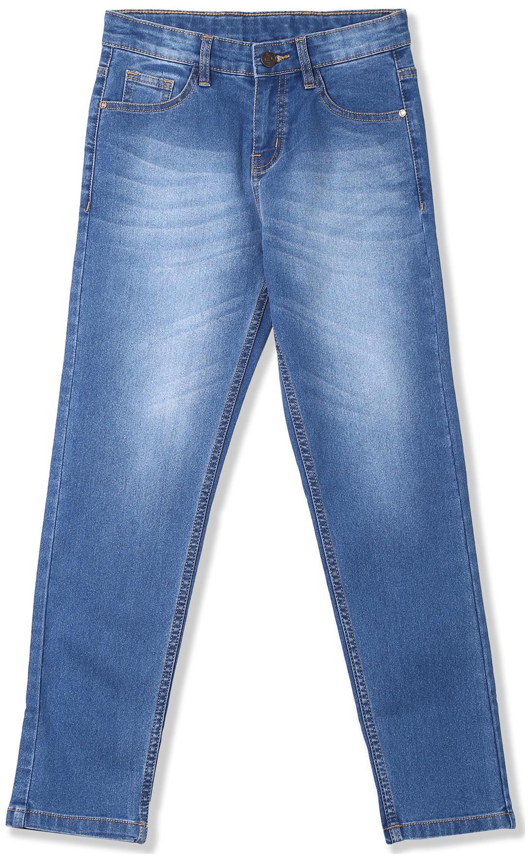 

Boys Slim Fit Stone Wash Jeans