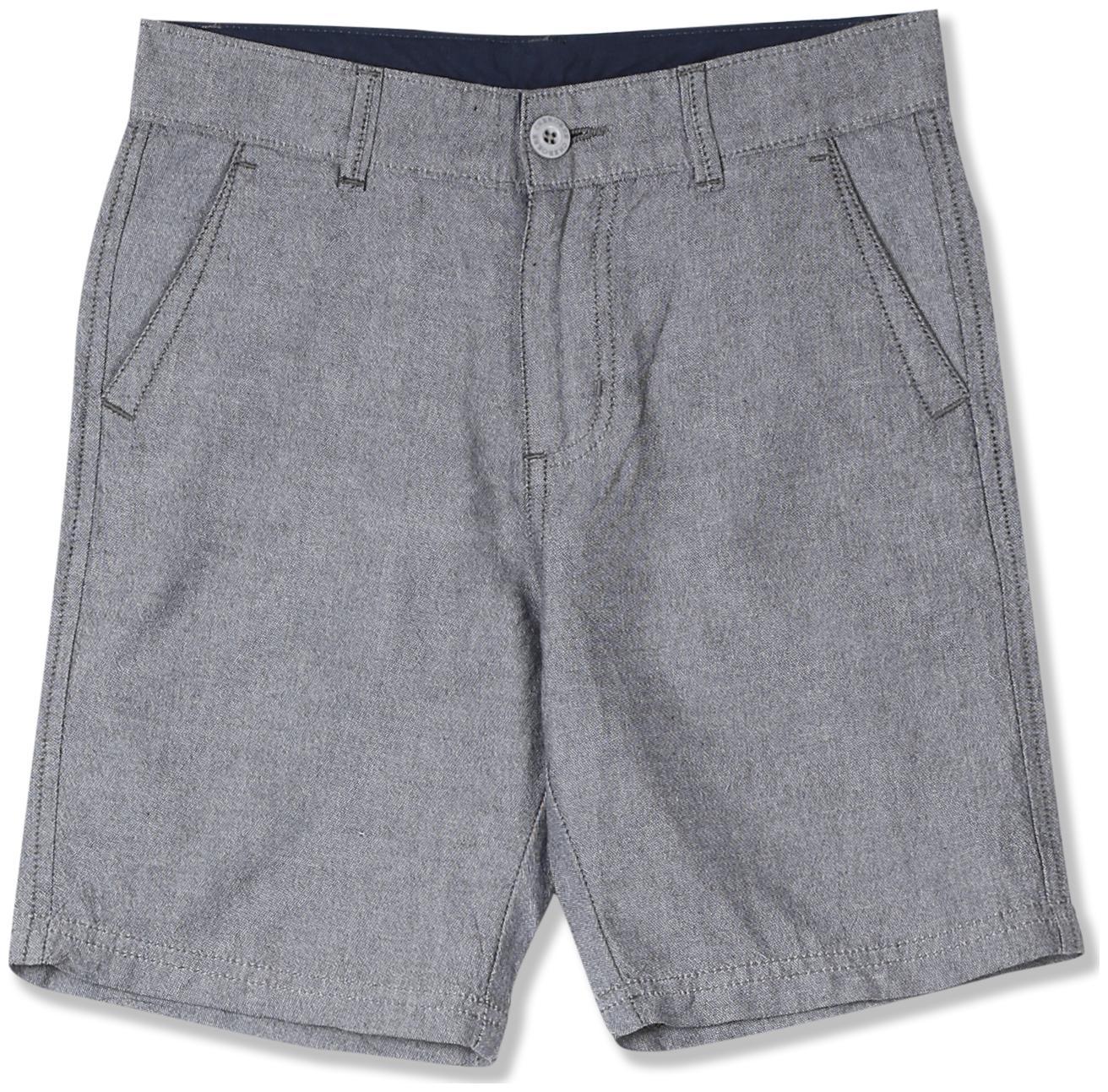 

Boys Solid Cotton Shorts