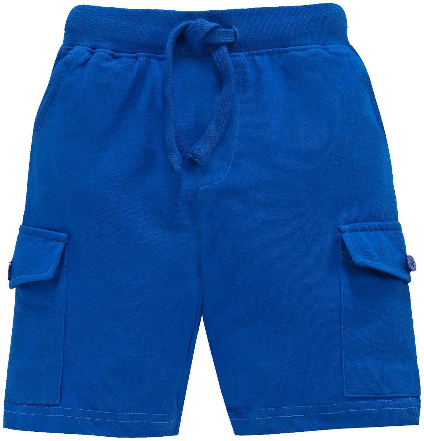 

KiddoPanti Boy Solid Shorts 3 4ths - Blue