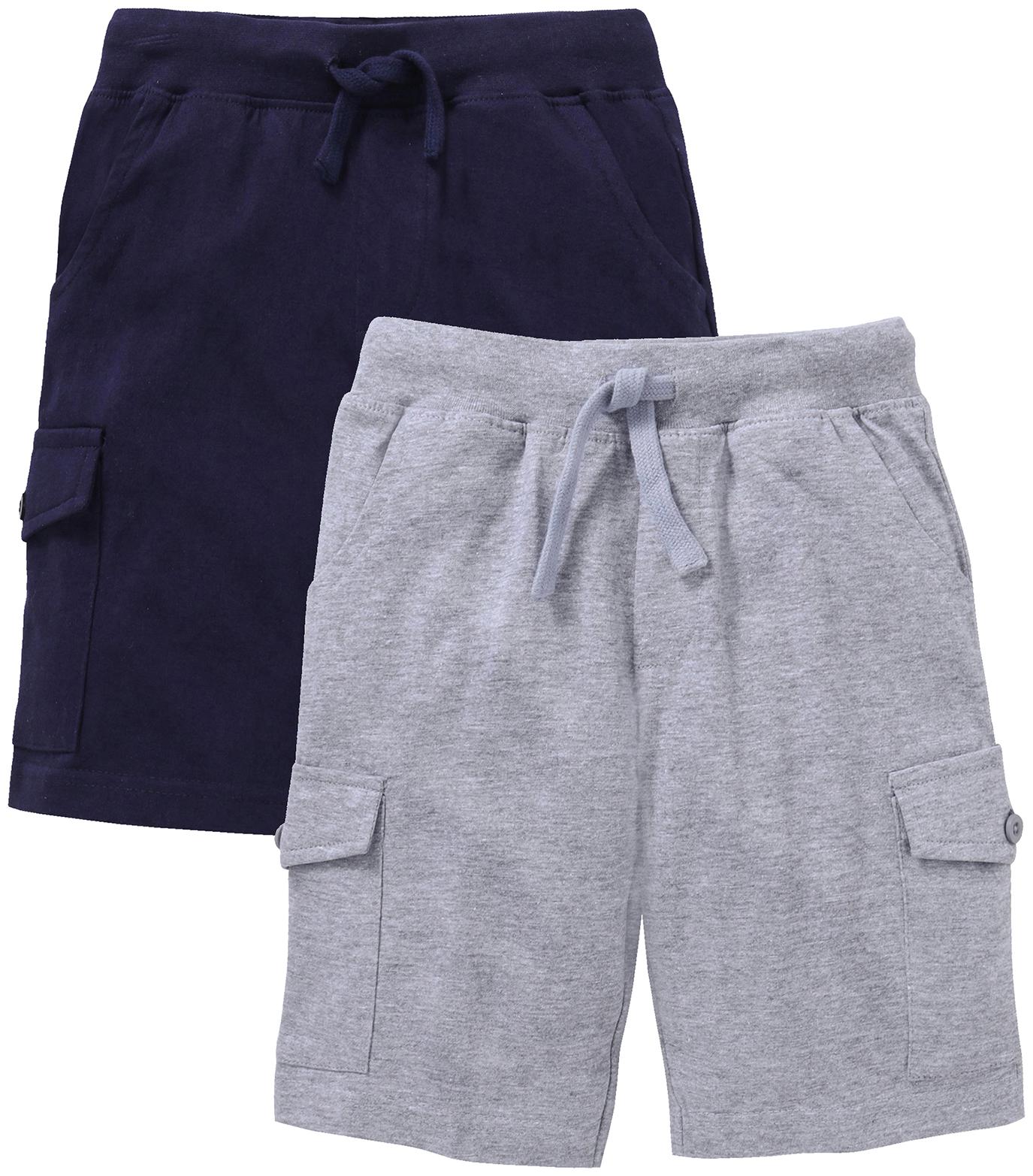 

KiddoPanti Boy Solid Shorts 3 4ths - Grey