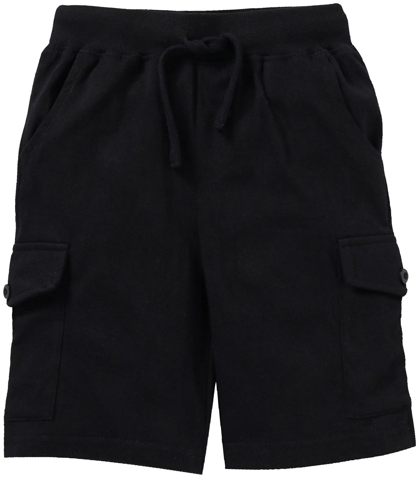 

KiddoPanti Boy Solid Shorts 3 4ths - Black