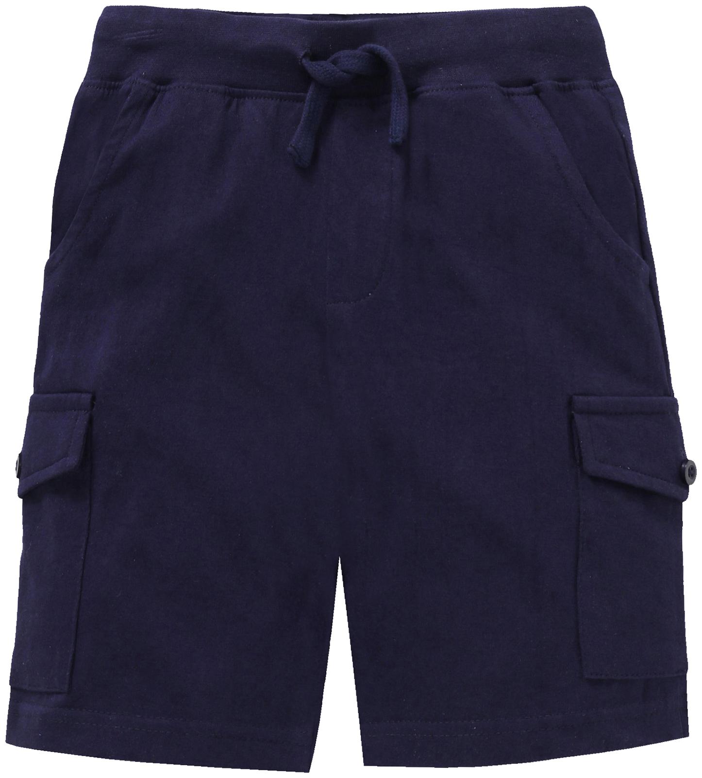 

KiddoPanti Boy Solid Shorts 3 4ths - Blue