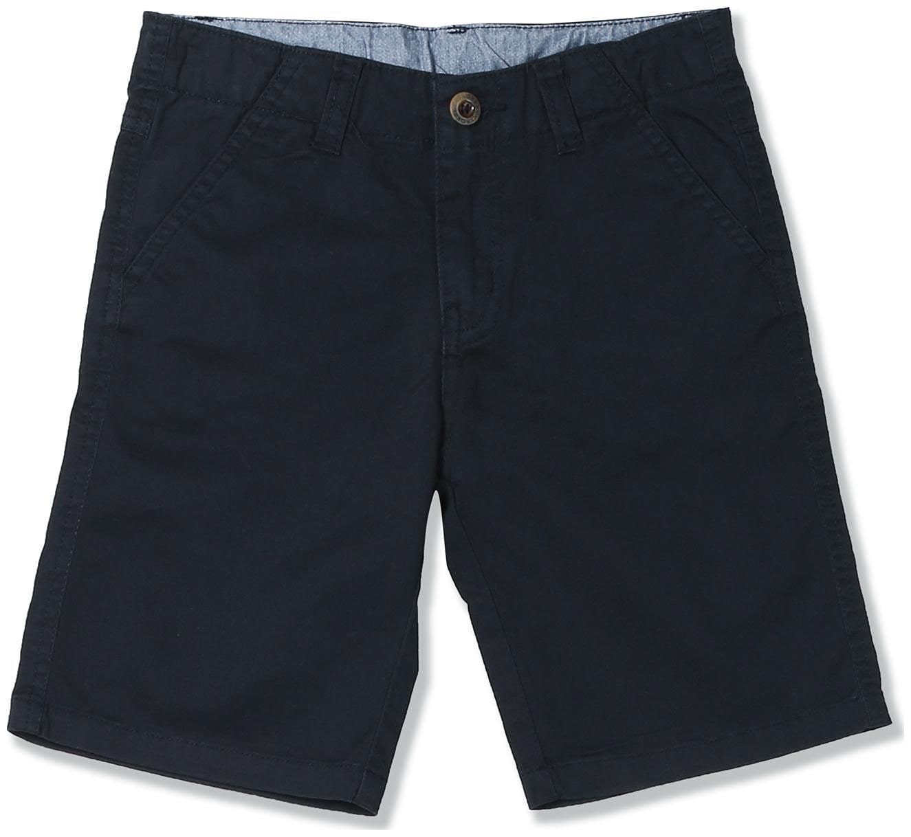 

Boys Solid Twill Shorts