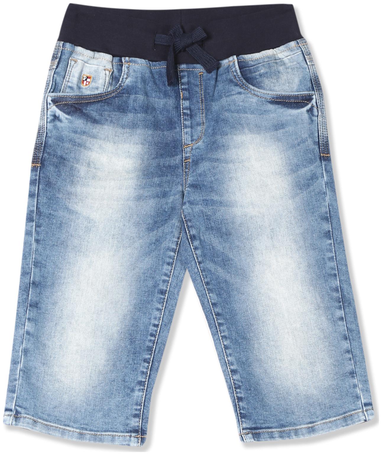 

Boys Stone Wash Denim Shorts