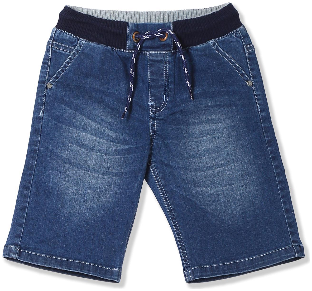 

Boys Whiskered Denim Shorts