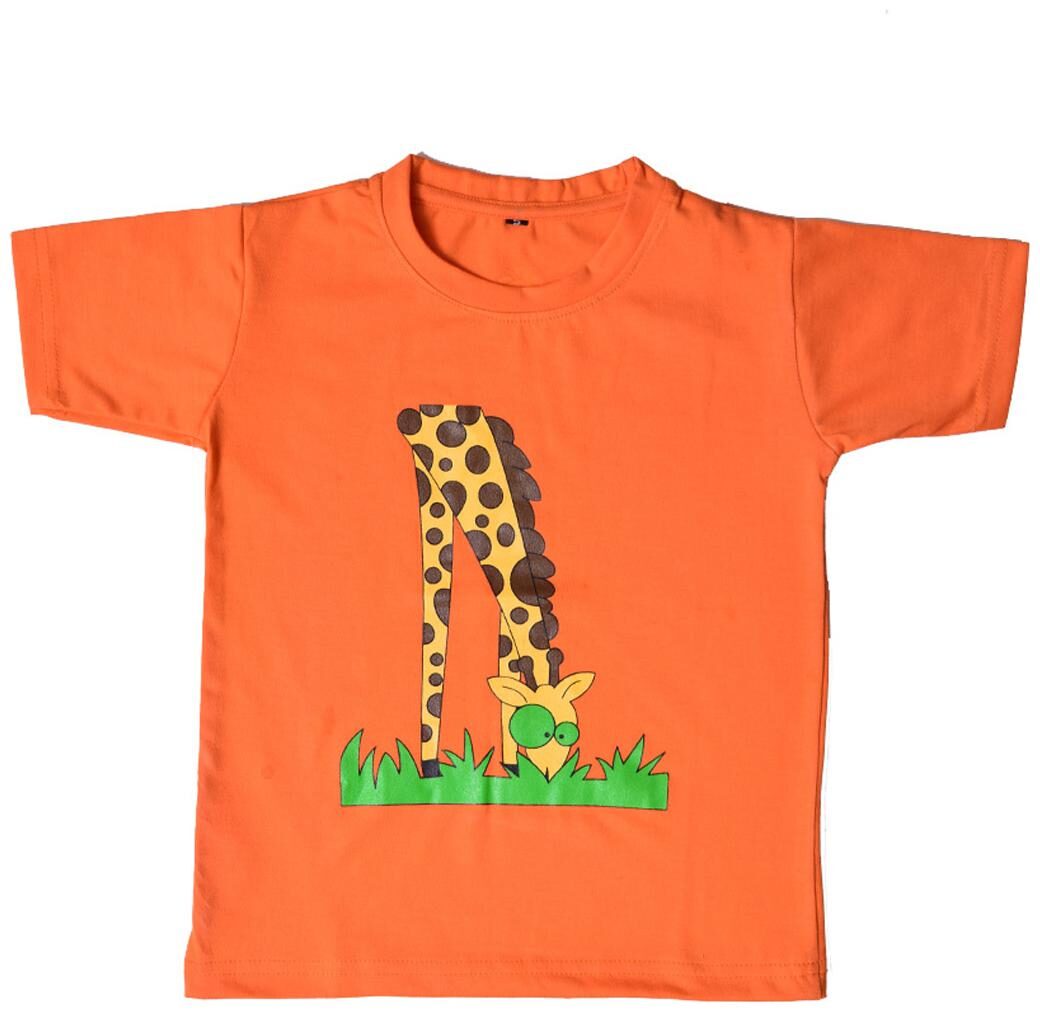 

British Terminal Cotton Solid Shirt for Baby Boy - Orange