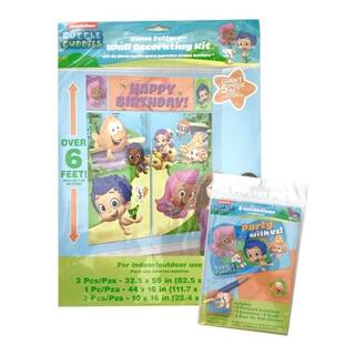 Buy Bubble Guppies Birthday Party Invite Scene Setter Wall