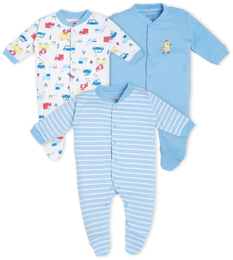 

BUMZEE Unisex Cotton Printed Sleep suit - Multi