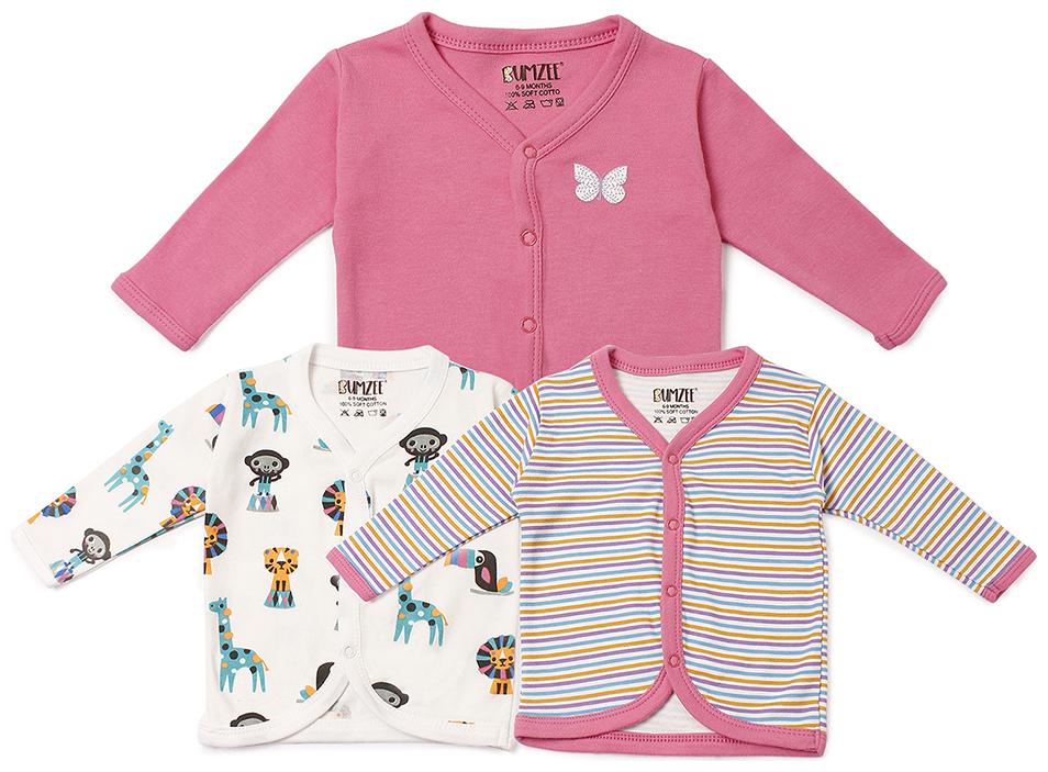 

BUMZEE Cotton Printed Top for Unisex Infants - Multi