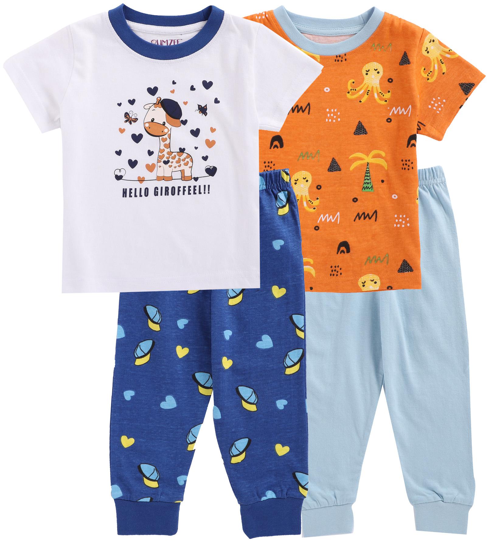

BUMZEE Unisex Top bottom set - Multi