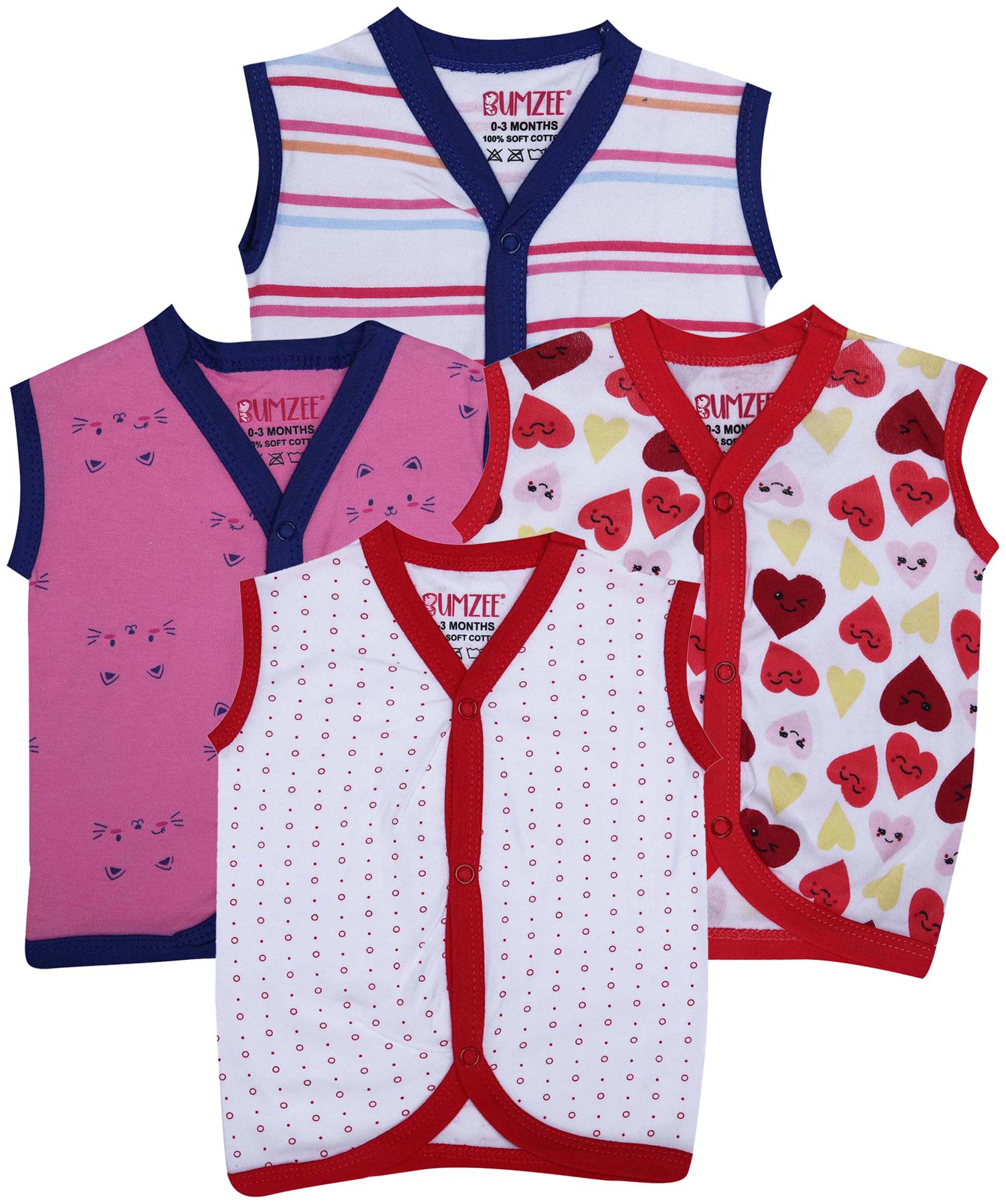 

BUMZEE Knitted Printed T shirt for Unisex Infants - Multi