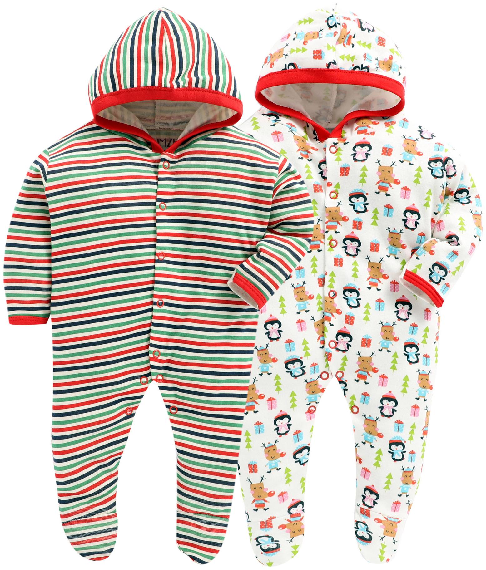

BUMZEE Unisex Knitted Printed Sleep suit - Multi