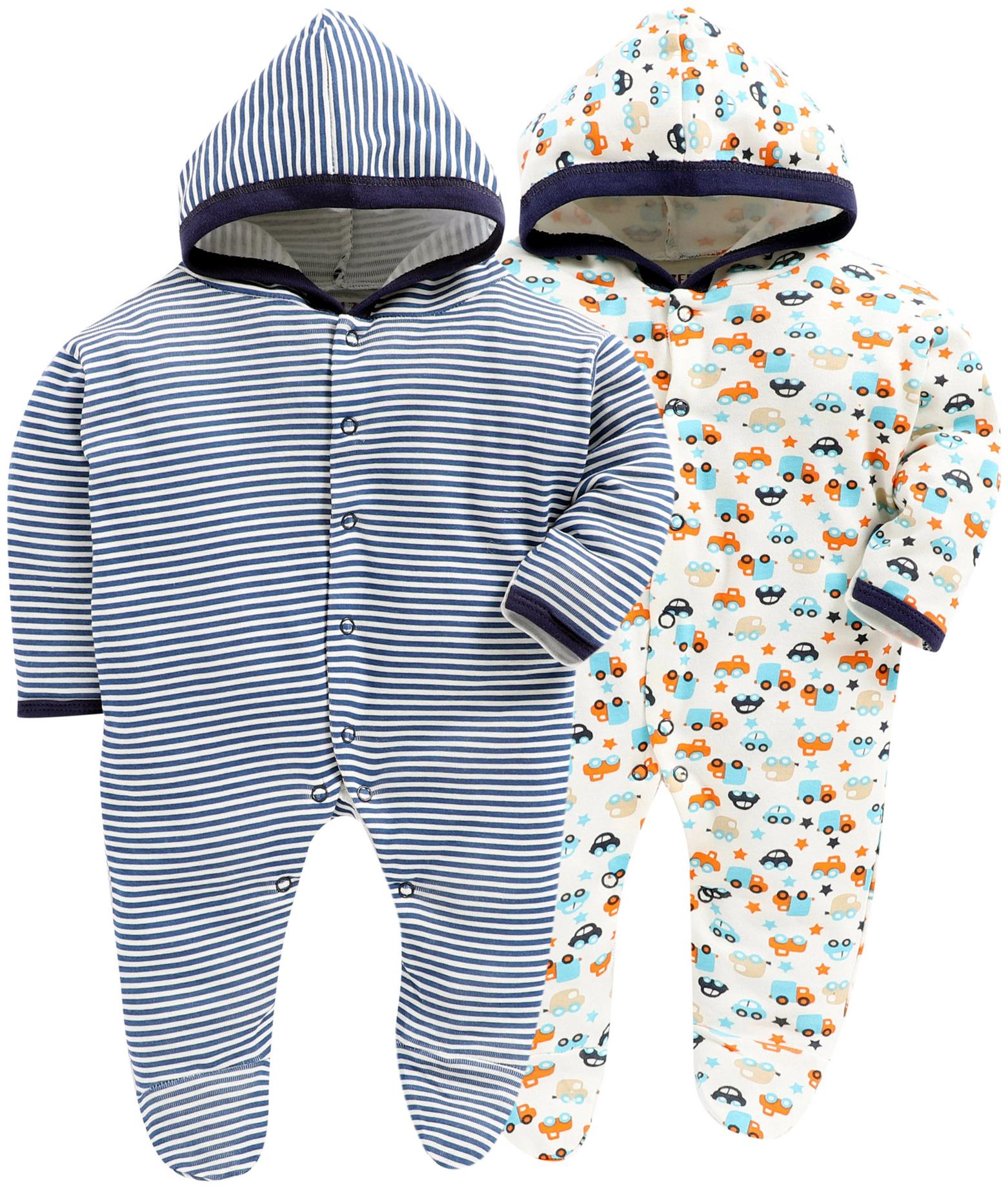 

BUMZEE Unisex Knitted Printed Sleep suit - Multi