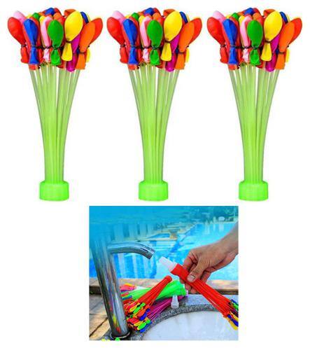 Bunch of Amazing Magic Holi Water Balloon Toys for Kids (111 pcs of Water Ballon) Just Fill in 60 s
