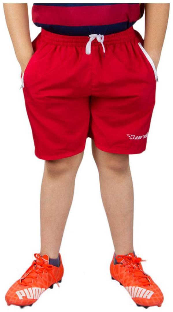 

BURDY Solid Boy s Red Sports Shorts