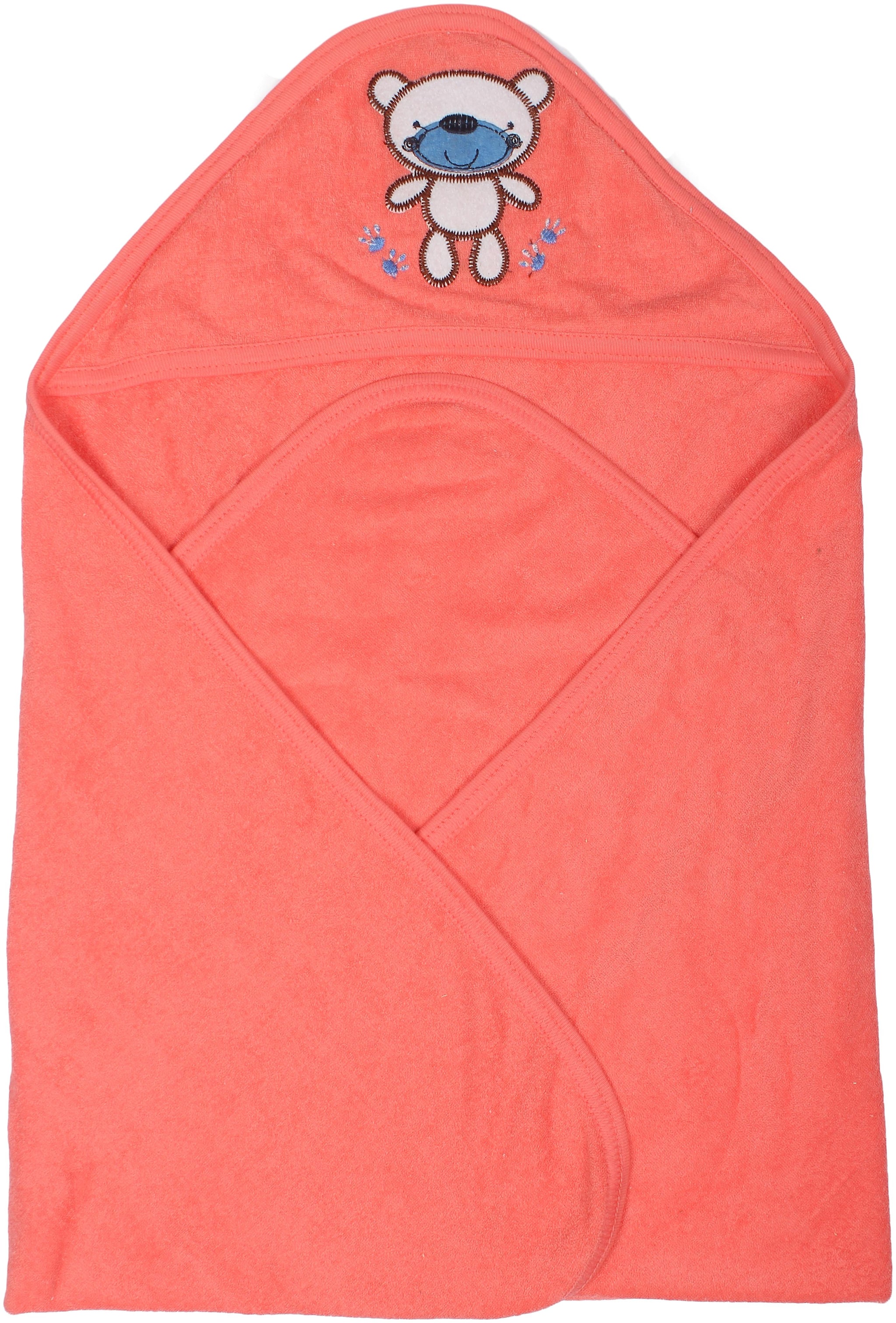 

Butterthief baby towel cum swaddle sheet cotton hood towel