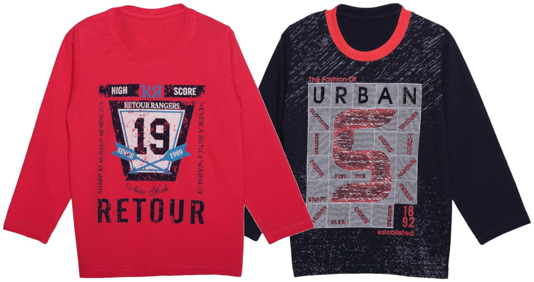 

Neuvin Boy Cotton Printed T-shirt - Multi