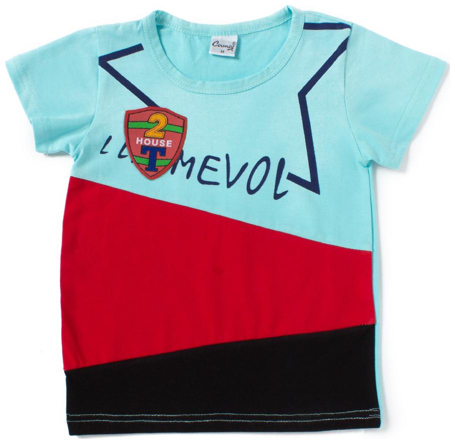 

Camey Boy Cotton Printed T-shirt - Blue