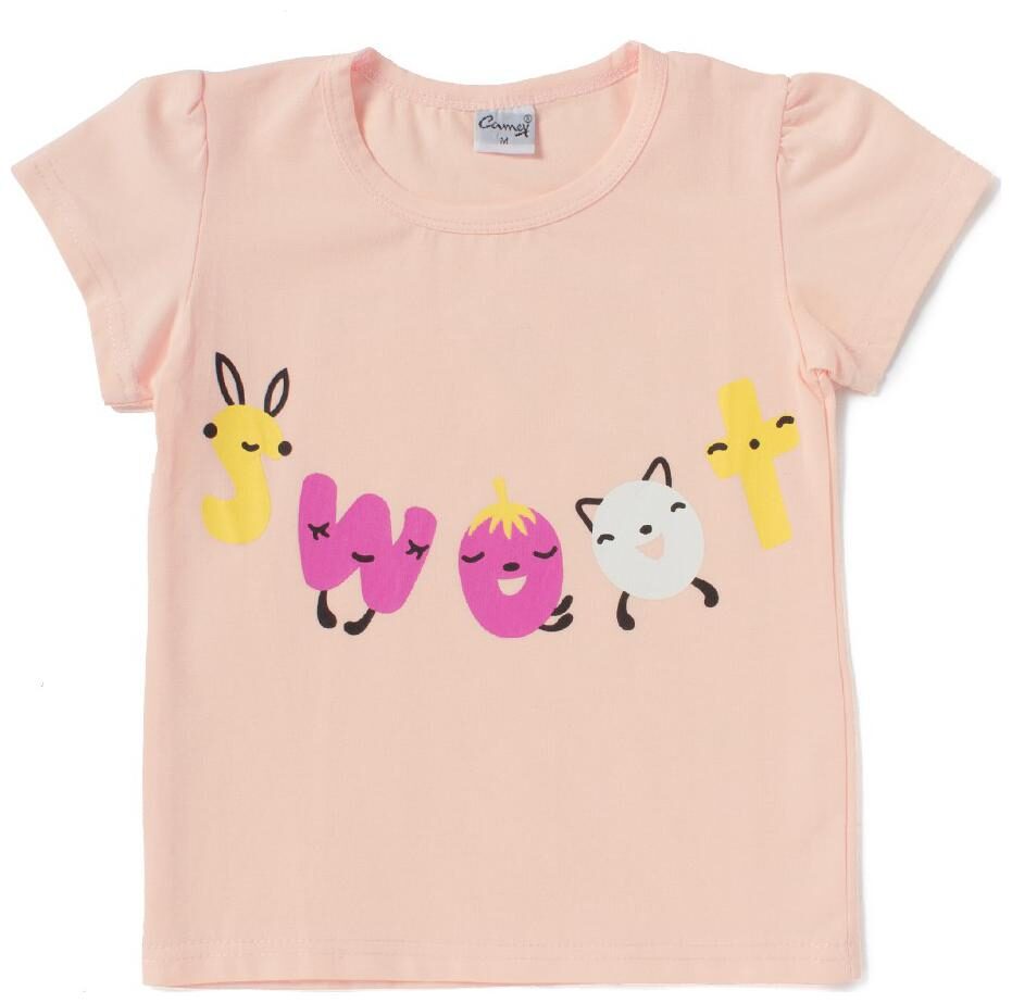 

Camey Half Sleeve Girls Tshirt