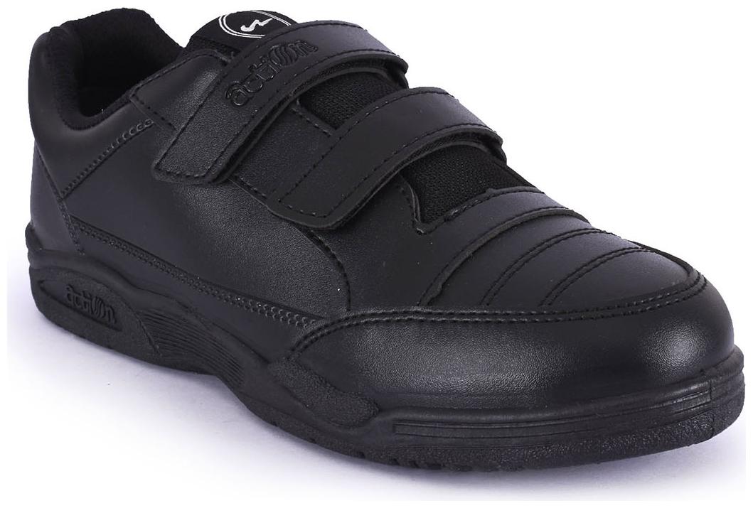 

Campus Black Boys School Shoes