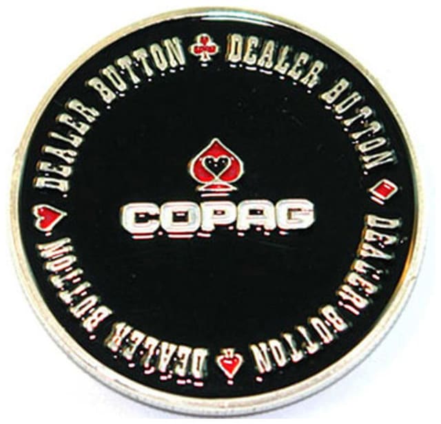 Casinoite Copaq Dealer Button