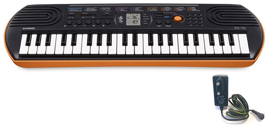 

Casio SA76 Mini Portable Keyboard with Adaptor