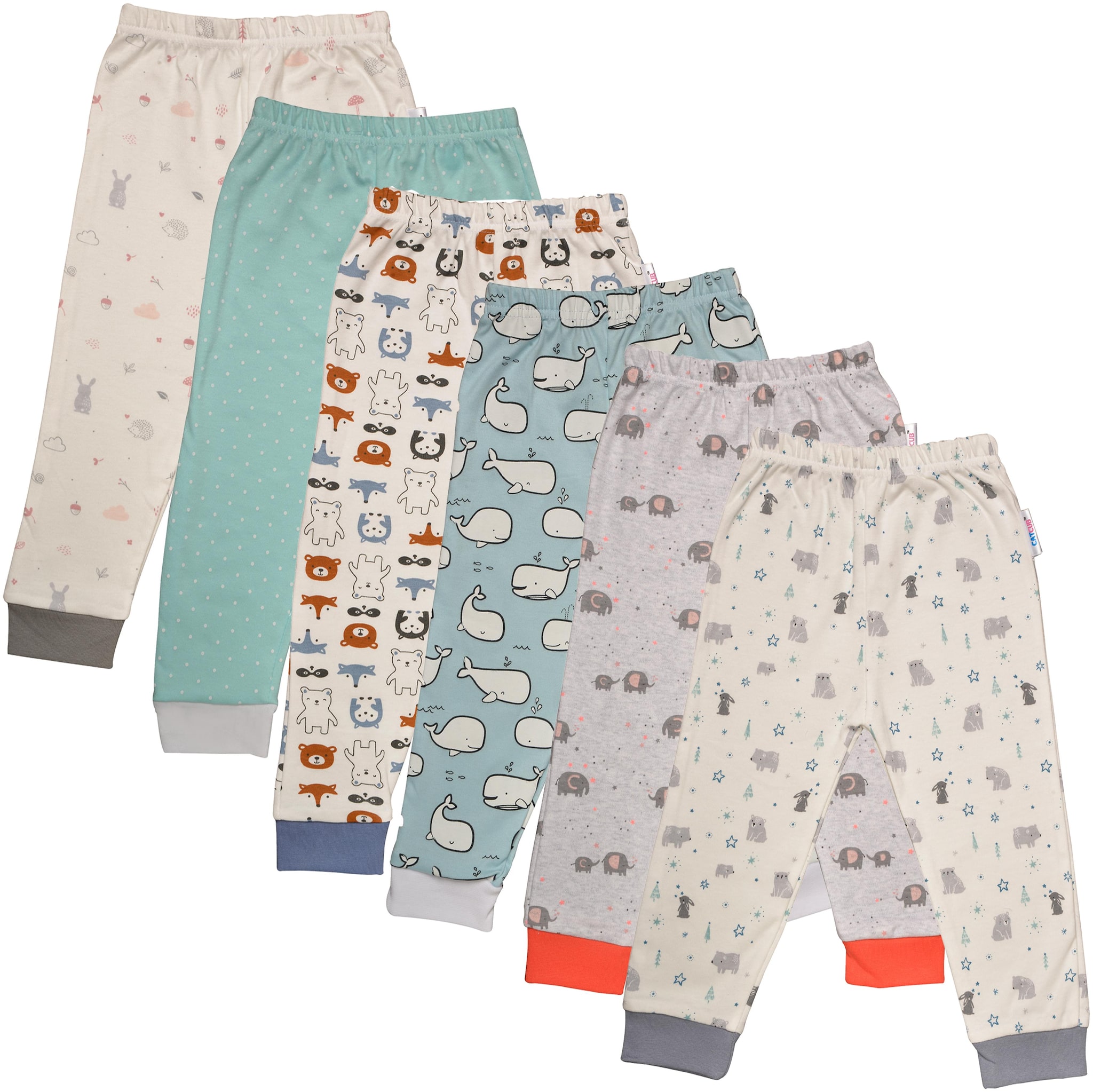 

Catcub Unisex Cotton Printed Pyjama - Multi
