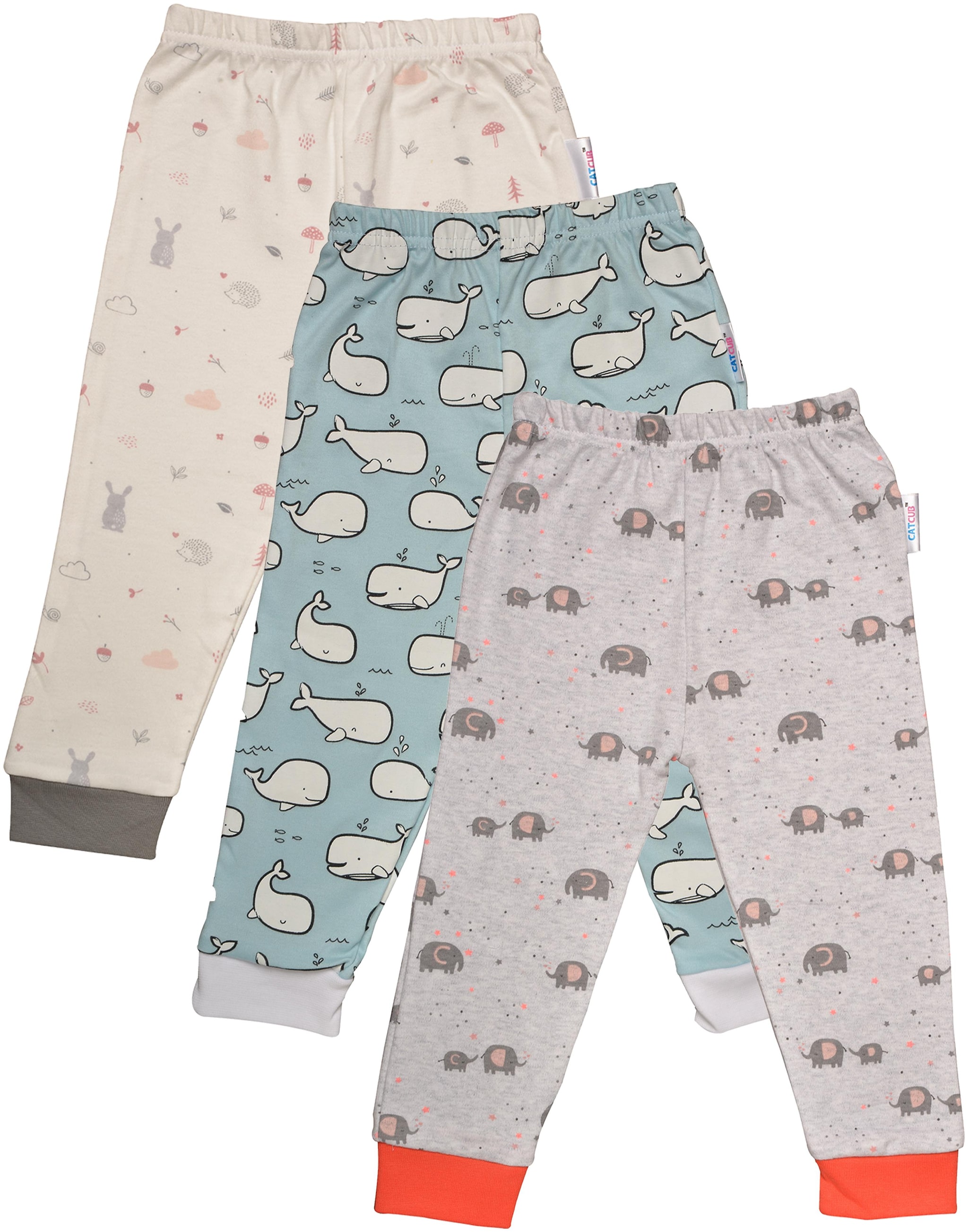 

Catcub Unisex Cotton Printed Pyjama - Multi
