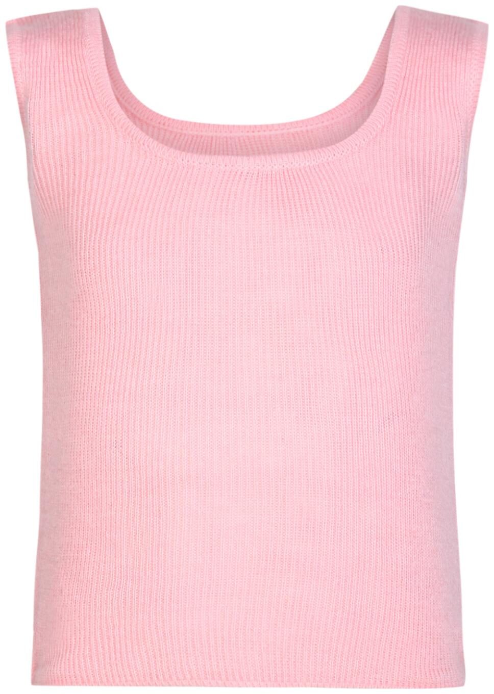 

Cayman Wool Solid Top for Baby Boy - Pink
