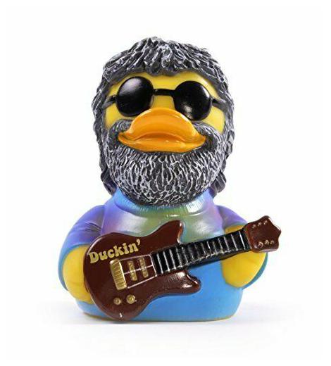 

CelebriDucks Duckin Tie Dye Jam Musician Rubber Duck Costume Quacker Bath Toy