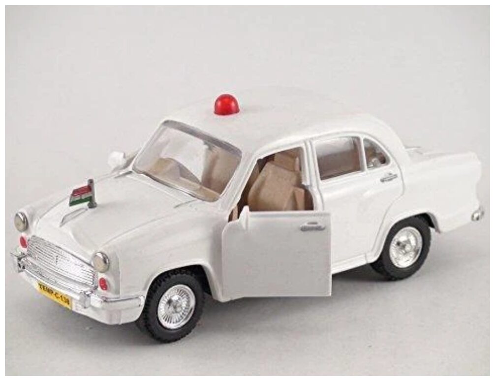 

Centy Ambassador White 2 Doors open Toy Car