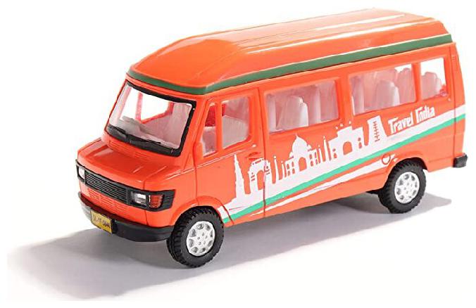 

Centy Travel India Orange Bus With Tail Gate Openable