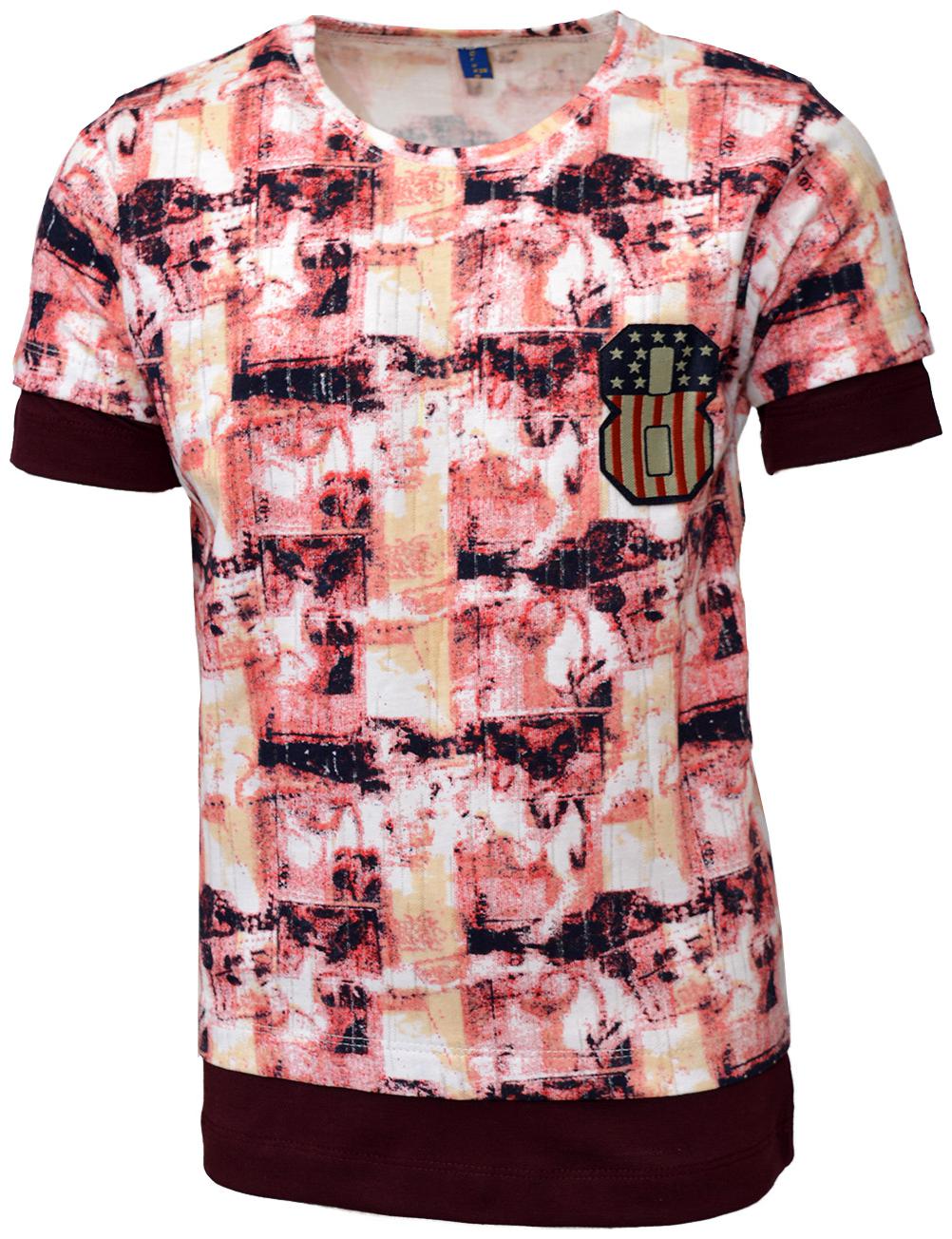

CH CRUX HUNTER Boy Cotton Printed T-shirt - Red