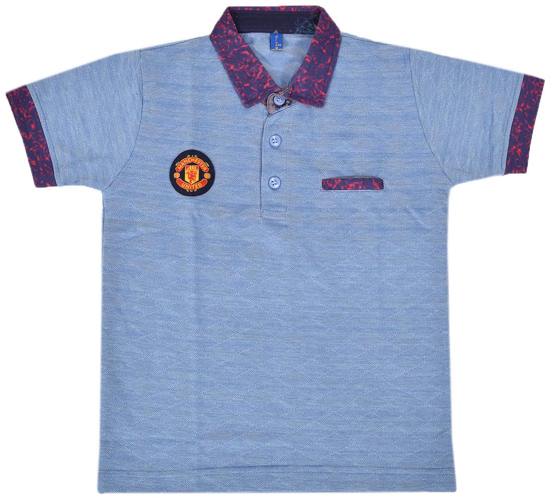 

CH CRUX HUNTER Boy Cotton Solid T-shirt - Blue