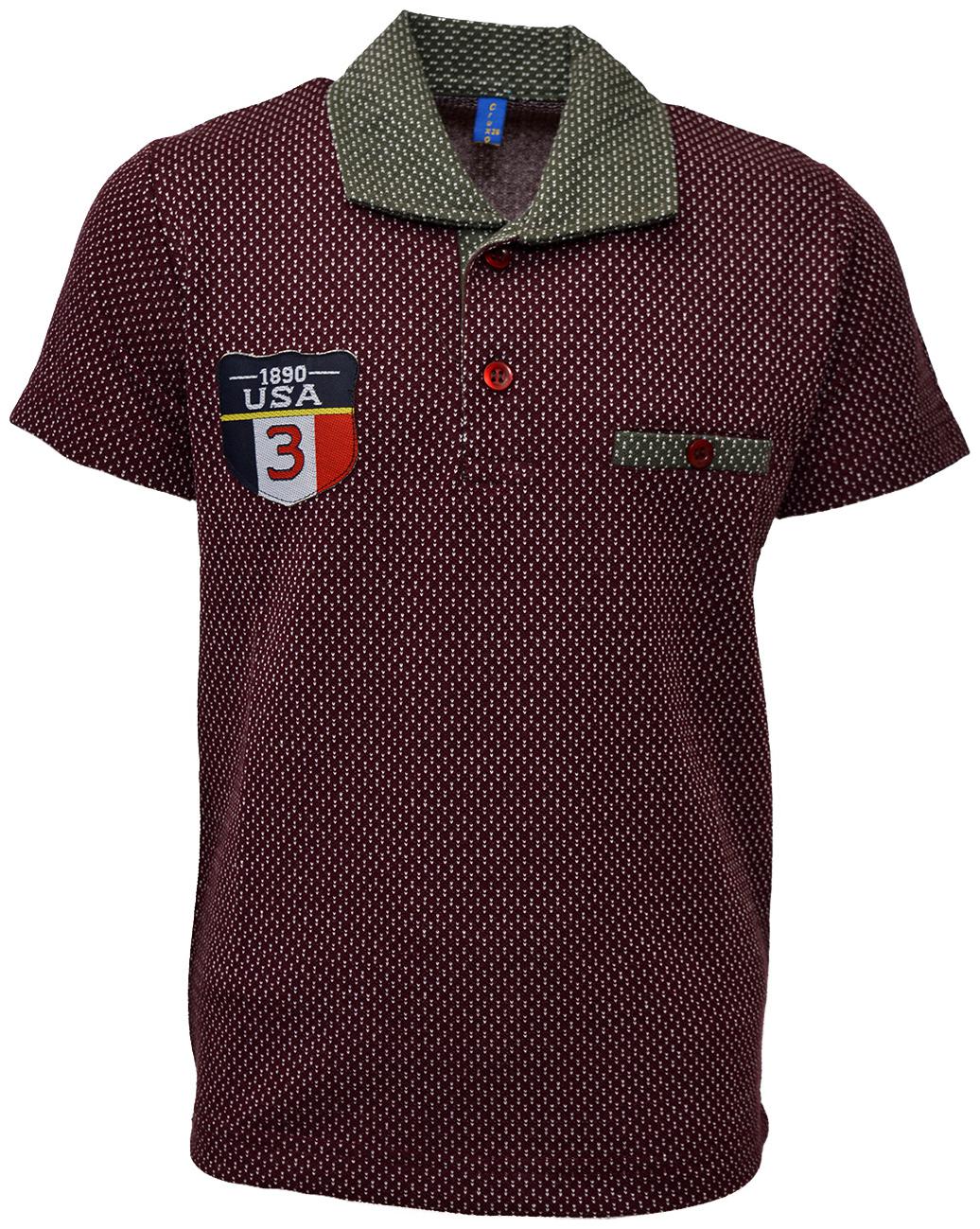 

CH CRUX HUNTER Boy Cotton Embellished T-shirt - Maroon