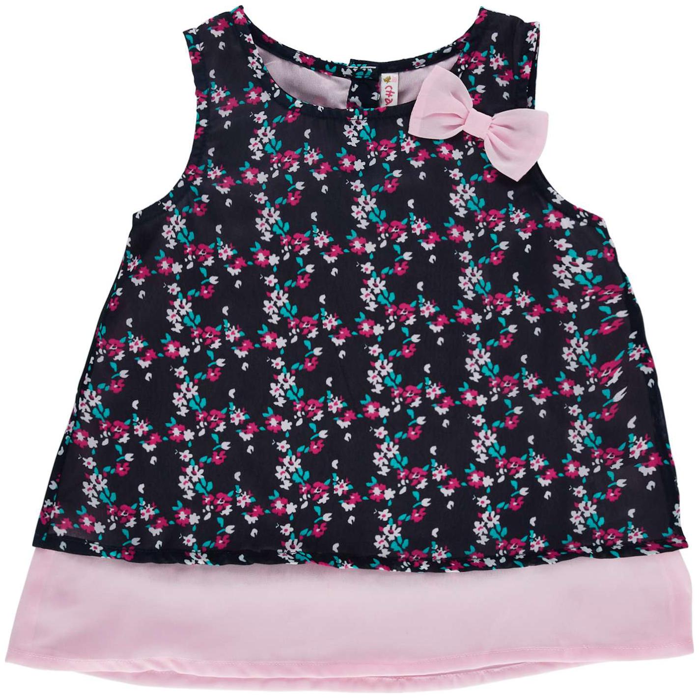 

Chalk by Pantaloons Girl Rayon Solid Top - Blue