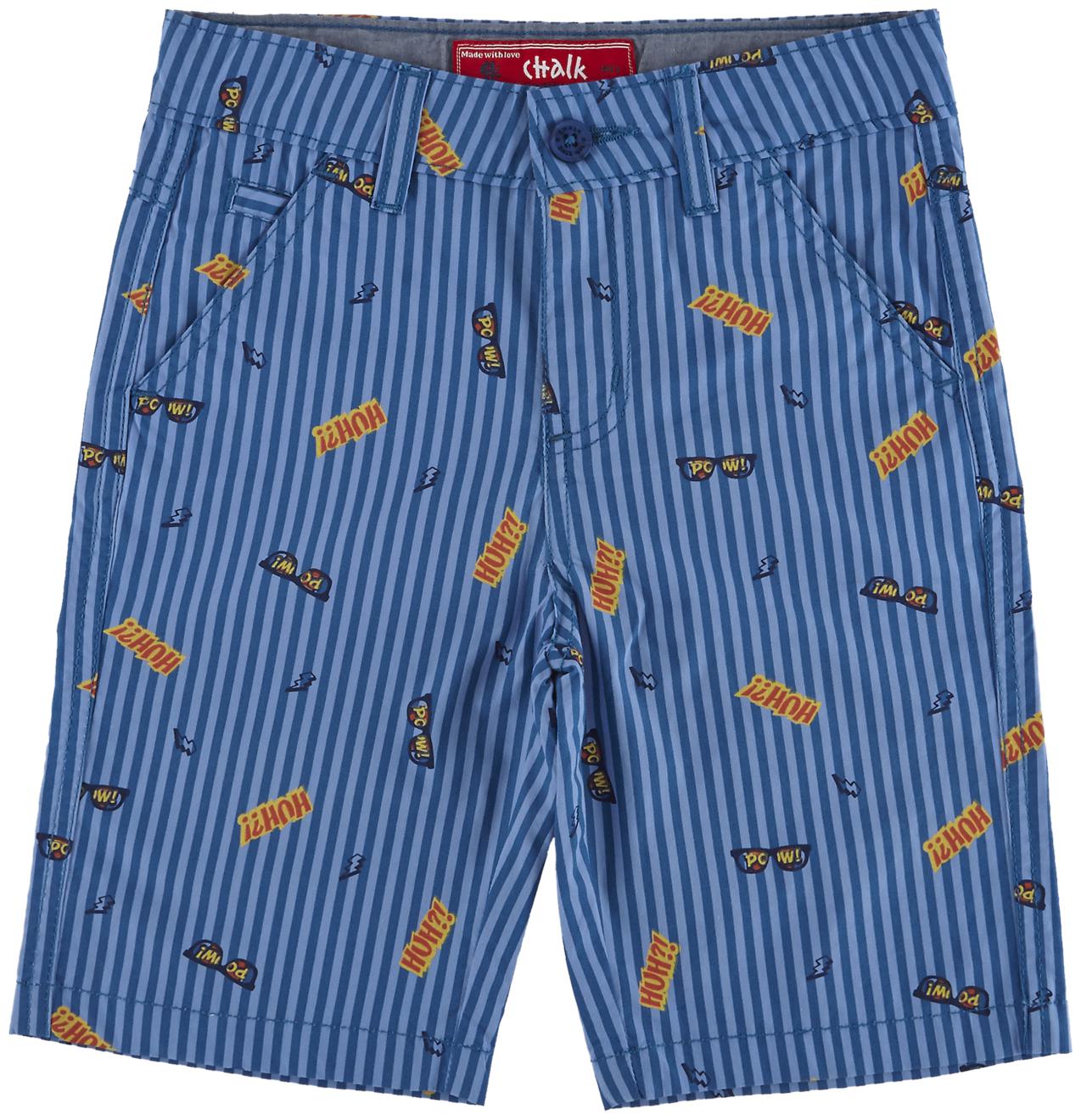 

Chalk by Pantaloons Boy Printed Shorts 3 4ths - Blue