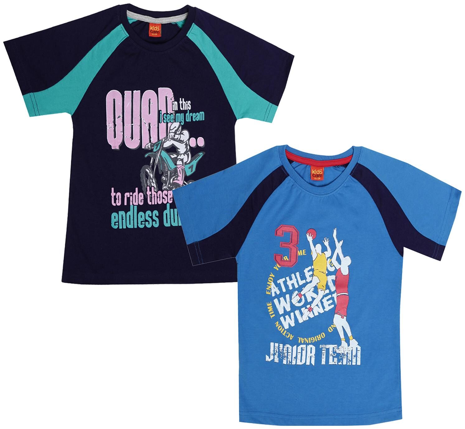 

Dollar champion kidswear Boy Cotton Printed T-shirt - Multi
