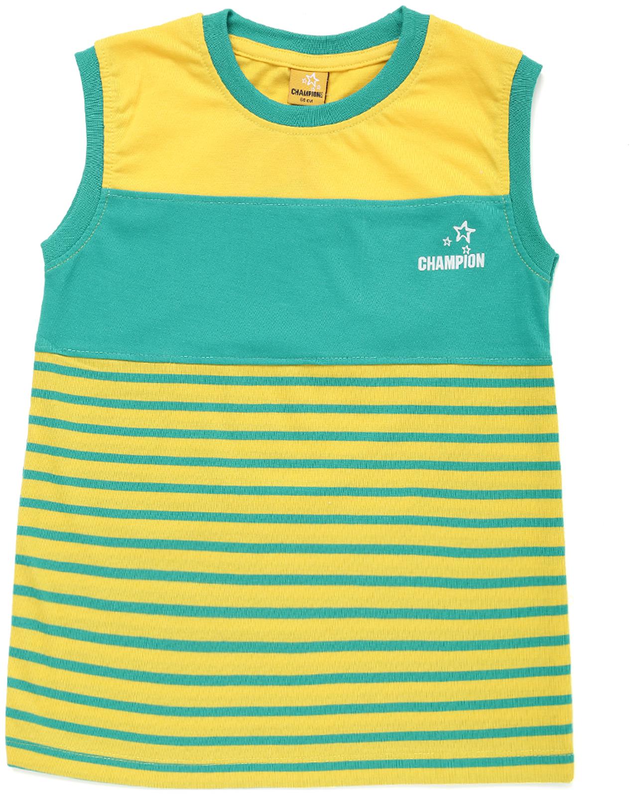 

Dollar champion kidswear Boy Cotton Printed T-shirt - Yellow