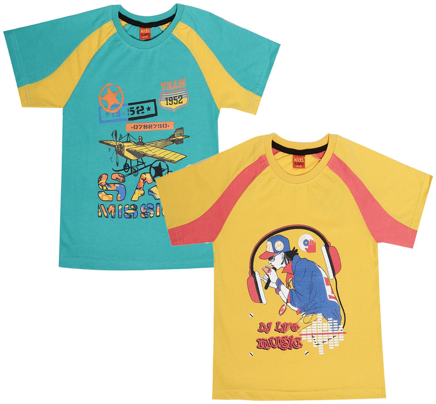

Dollar champion kidswear Boy Cotton Printed T-shirt - Multi