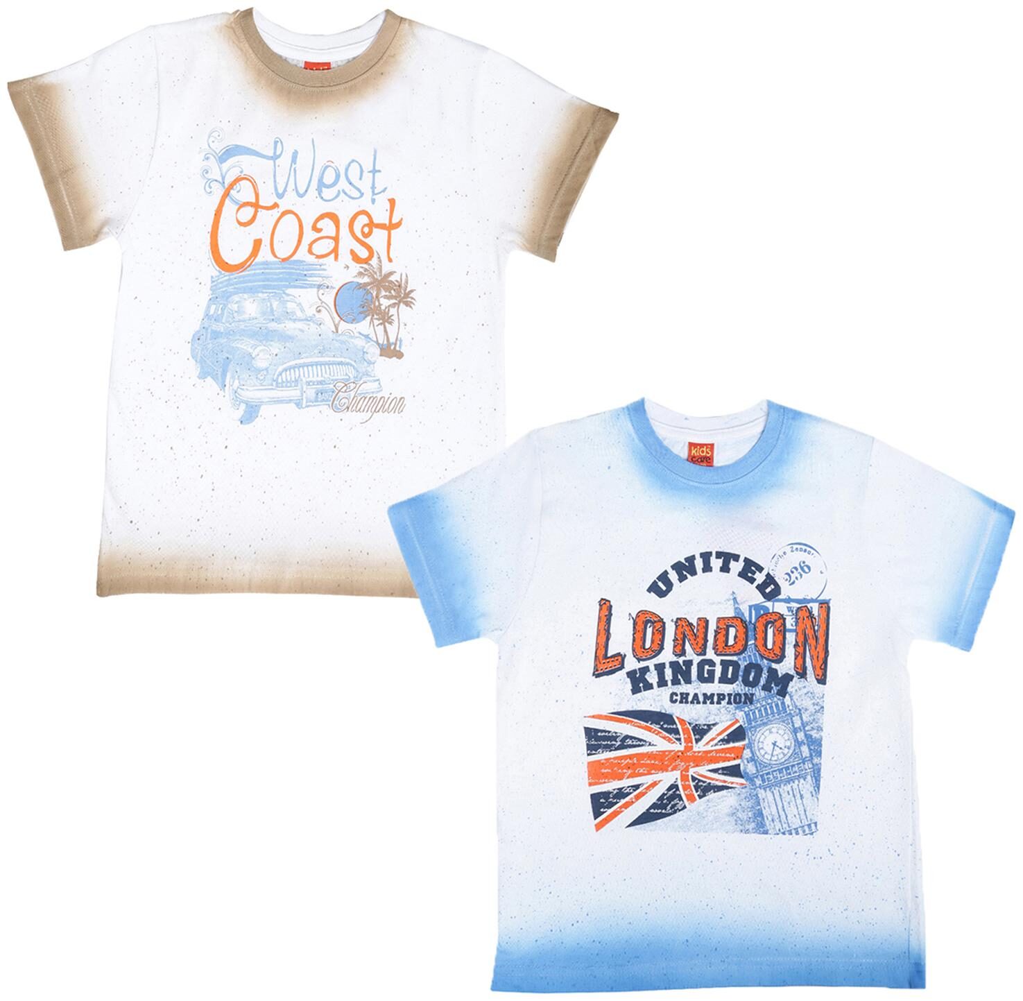 

Dollar champion kidswear Boy Cotton Printed T-shirt - Multi